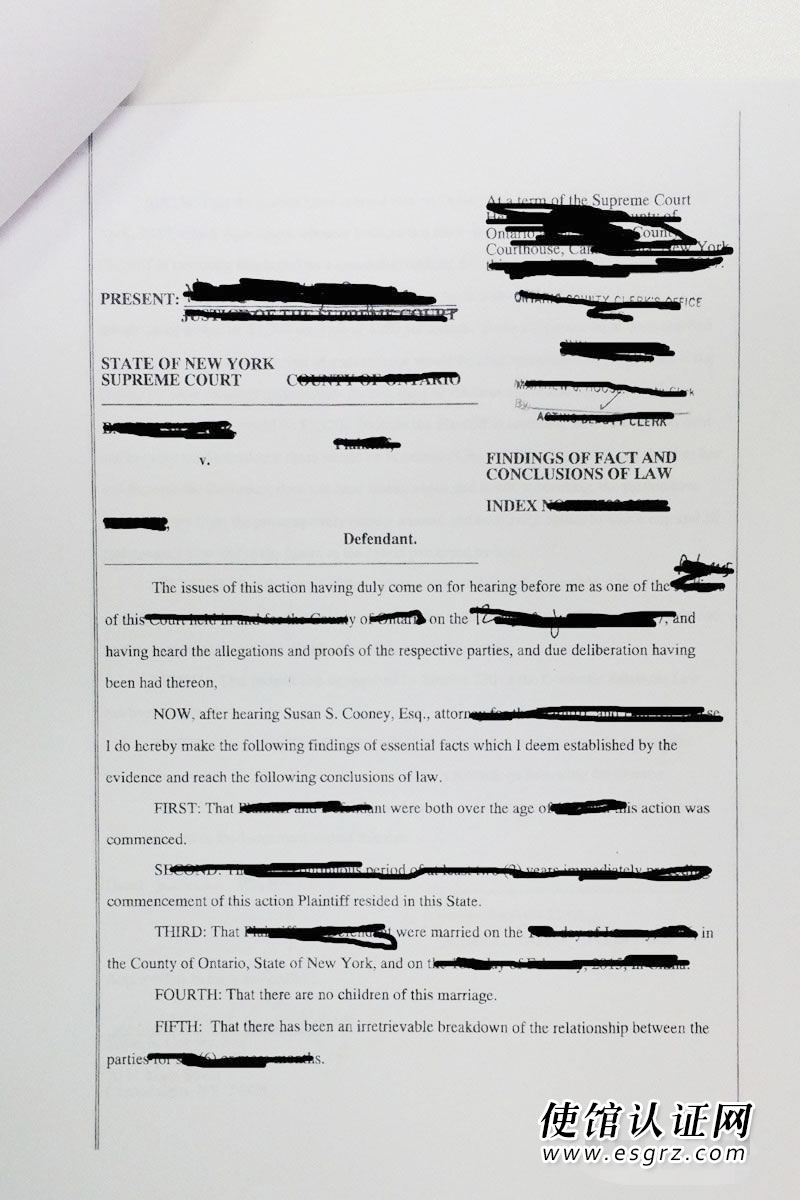 美國(guó)加州離婚證用于國(guó)內(nèi)證明單身怎么辦理公證認(rèn)證？